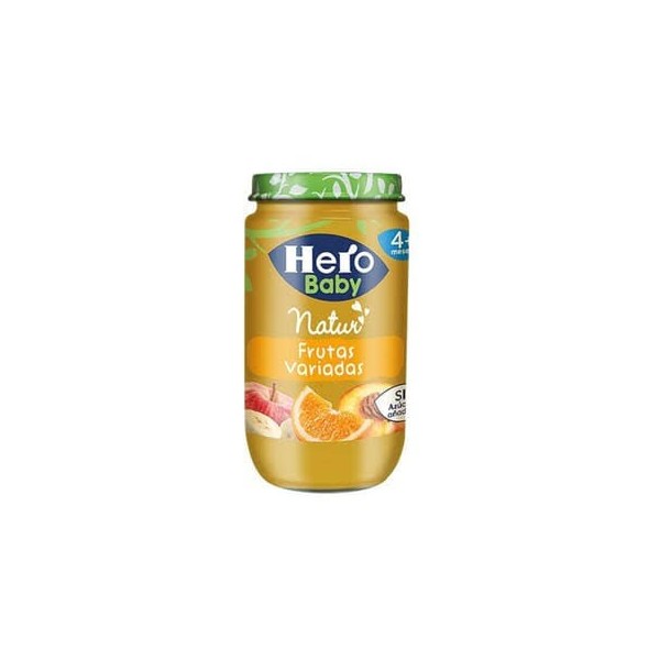 hero baby pedialac potito de frutas variadas 235g